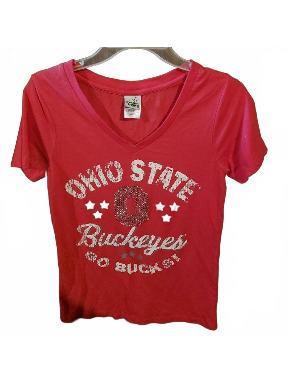 Creative Apparel Concepts Ohio State T-Shirt Go Bucks